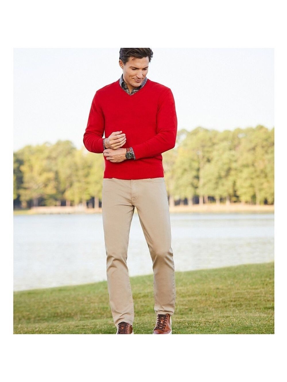 NWT $200 Daniel Cremieux Cashmere Sweater - Picture 3 of 12